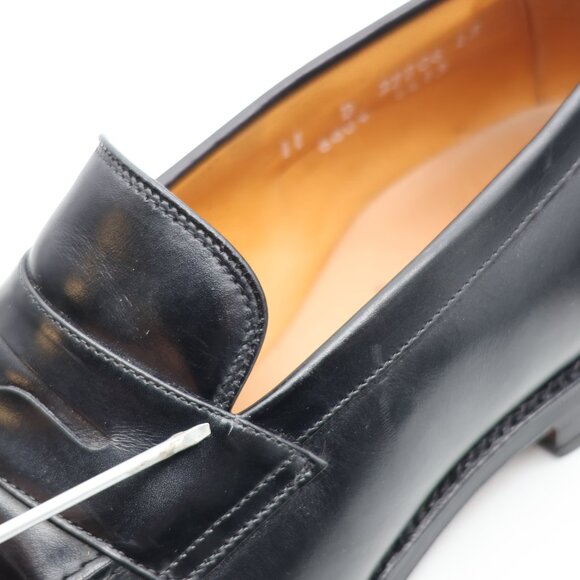 Allen Edmonds Glasgow Men's Suze 11 D Dress Loafers Black Leather Shoes USA - Picture 16 of 16